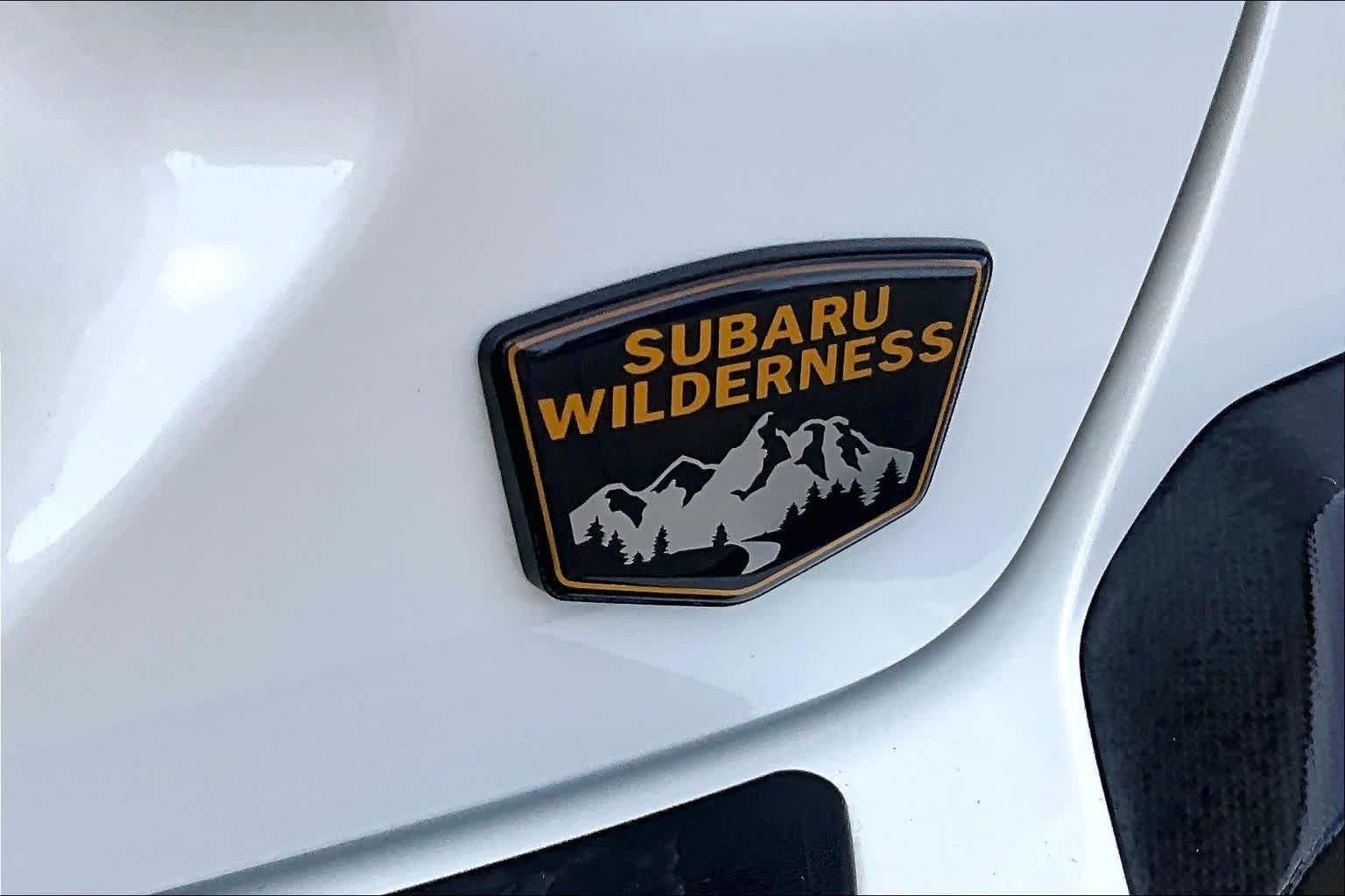 Used 2024 Crystal White Pearl Subaru Wilderness image 10