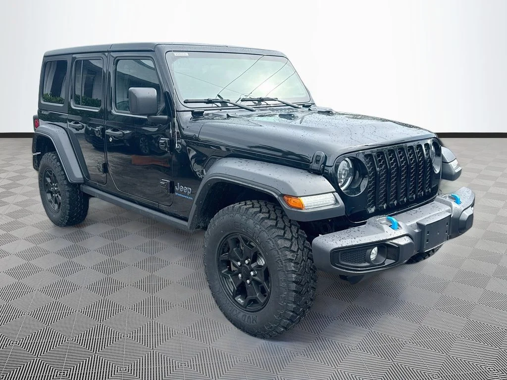 Used 2023 Black Jeep Willys 4xe image 4