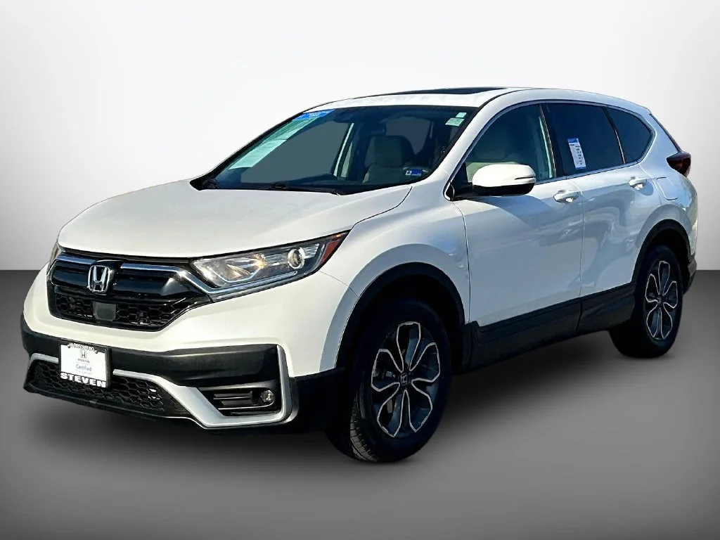 Used 2022 White Honda EX image 3
