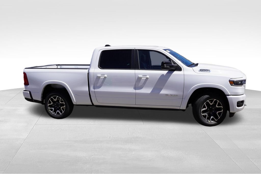 New 2026 Bright White Clear-Coat Exterior Paint RAM Laramie image 2