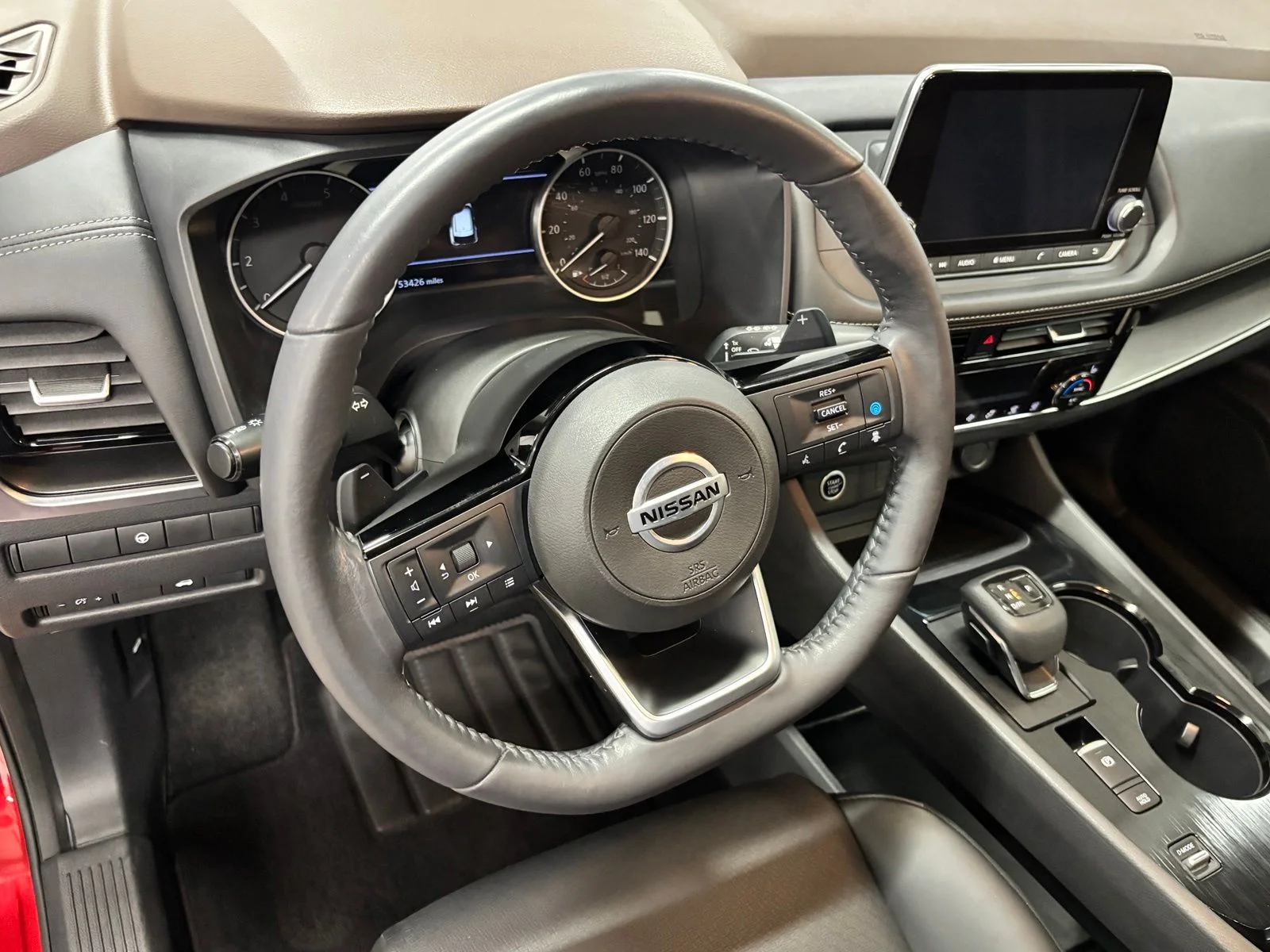 Used 2021 Red Nissan SV image 16