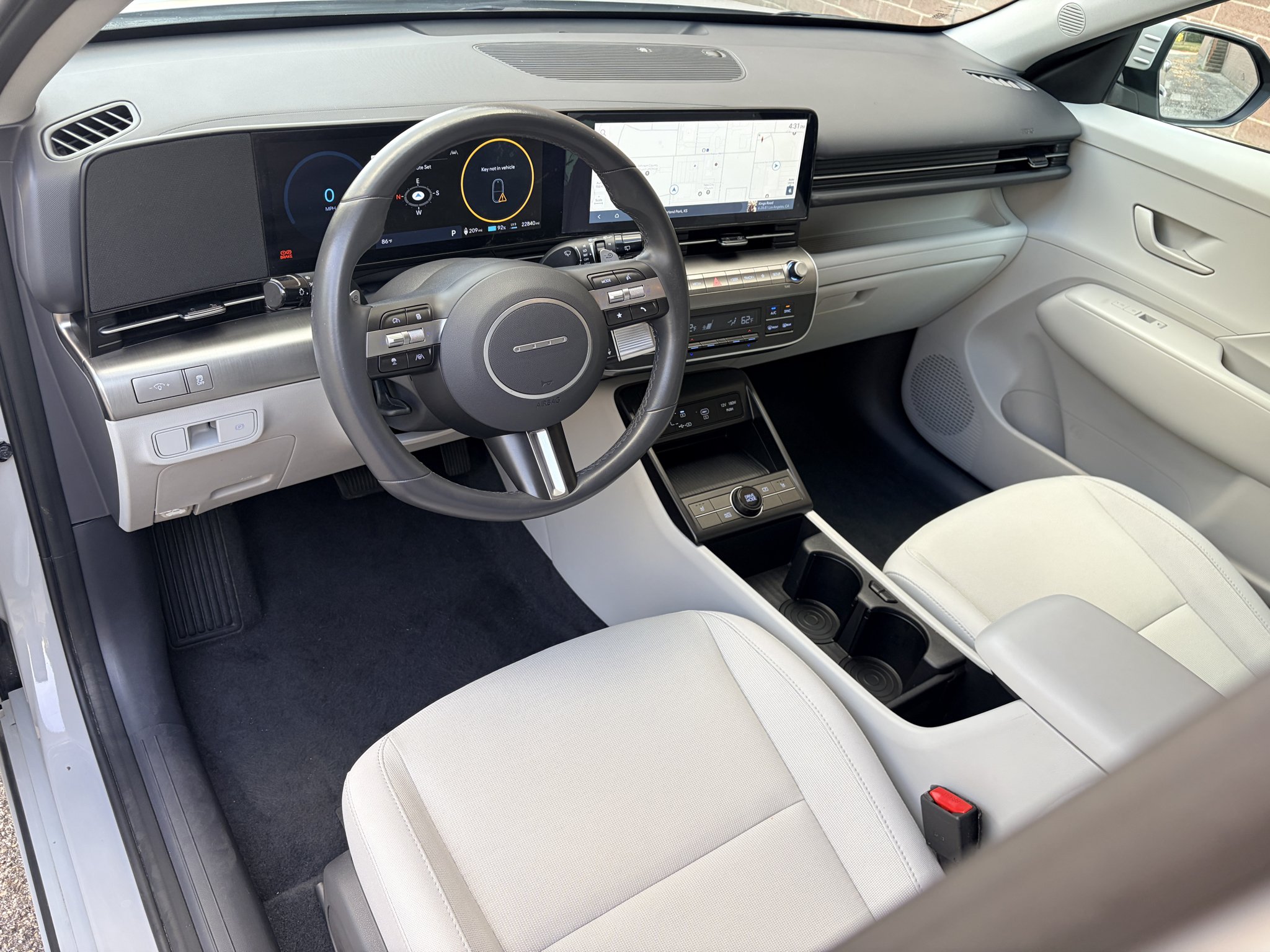 Certified Used 2024 Cyber Gray Metallic Hyundai SEL image 12