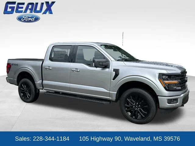 New 2026 Iconic Silver Metallic Ford XLT image 1