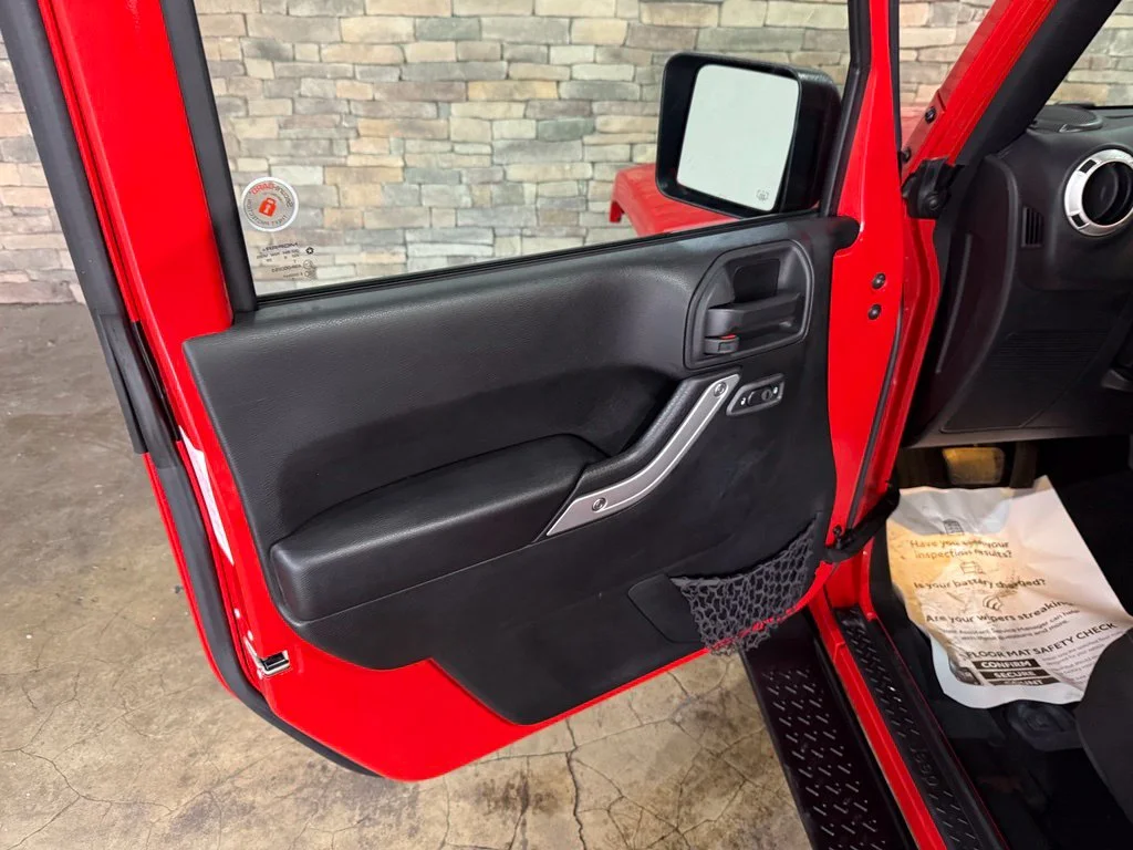 Used 2018 Firecracker Red Clearcoat Jeep Unlimited Sahara image 11