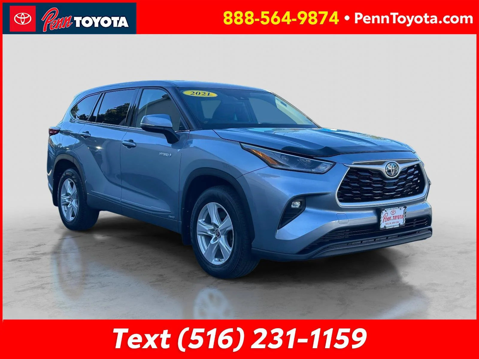 Used 2021 MOON DUST Toyota Hybrid LE image 1