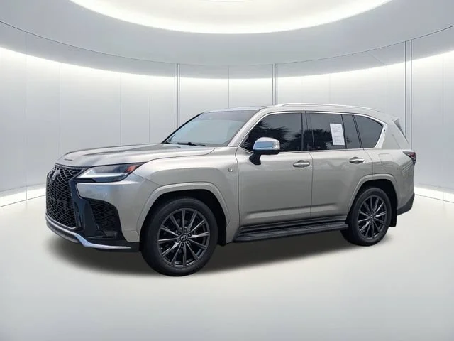 Used 2024 Silver Lexus LX 600 F SPORT image 1