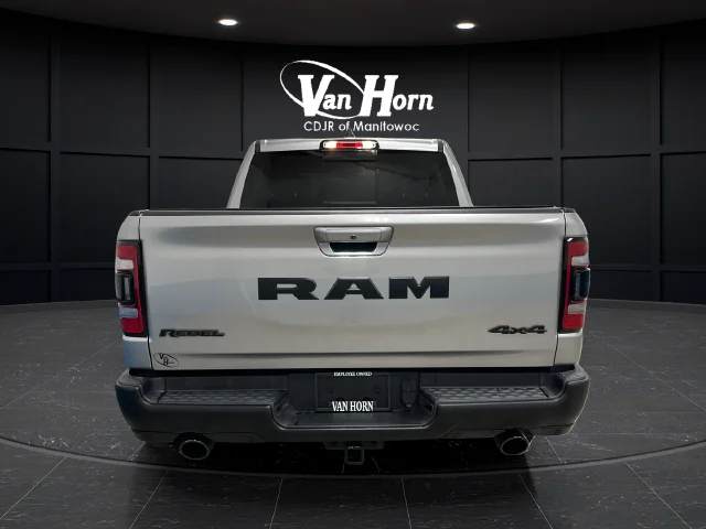 Used 2022 Billet Silver Metallic Ram Rebel image 6