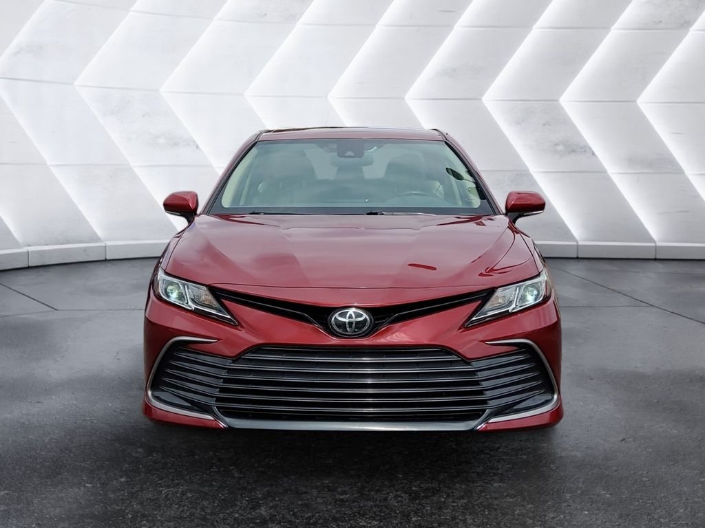 Used 2022 Red Toyota LE image 2