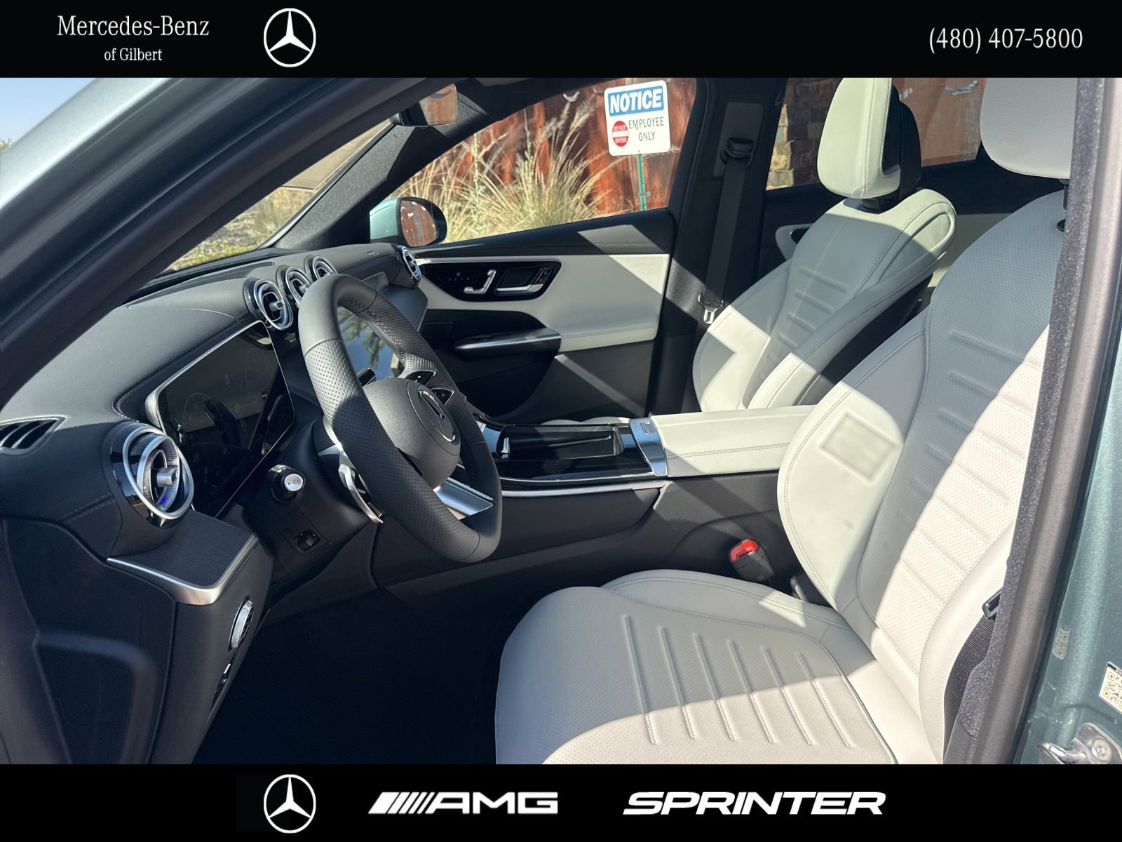 New 2026 Verde Silver Metallic Mercedes-Benz GLC 300 Coupe image 9