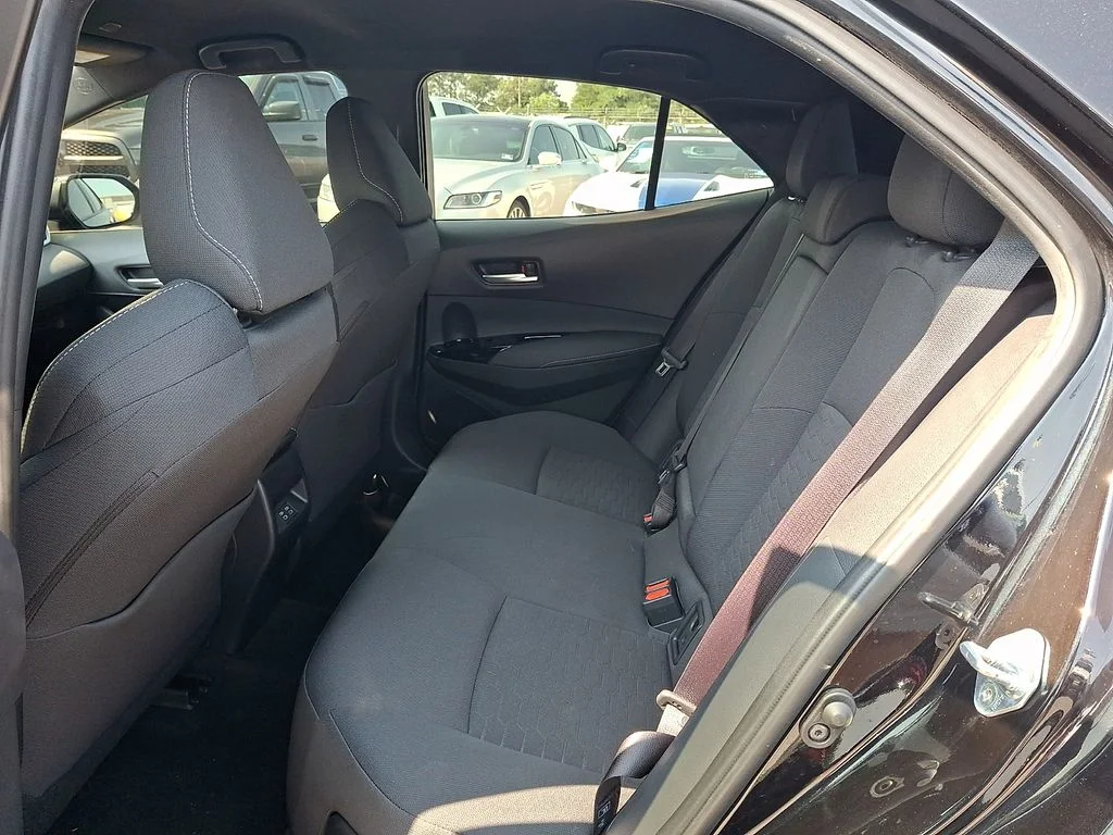 Used 2025 Midnight Black Metallic Toyota SE image 10