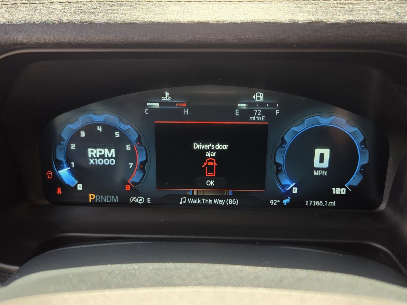 Used 2025 Velocity Blue Metallic Ford Badlands image 22