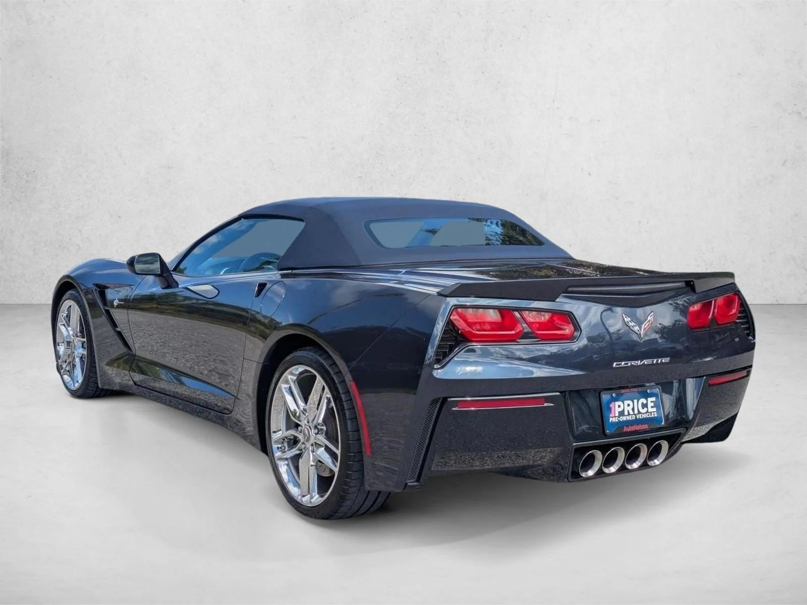 Used 2014 Night Race Blue Metallic Chevrolet Z51 2LT image 8