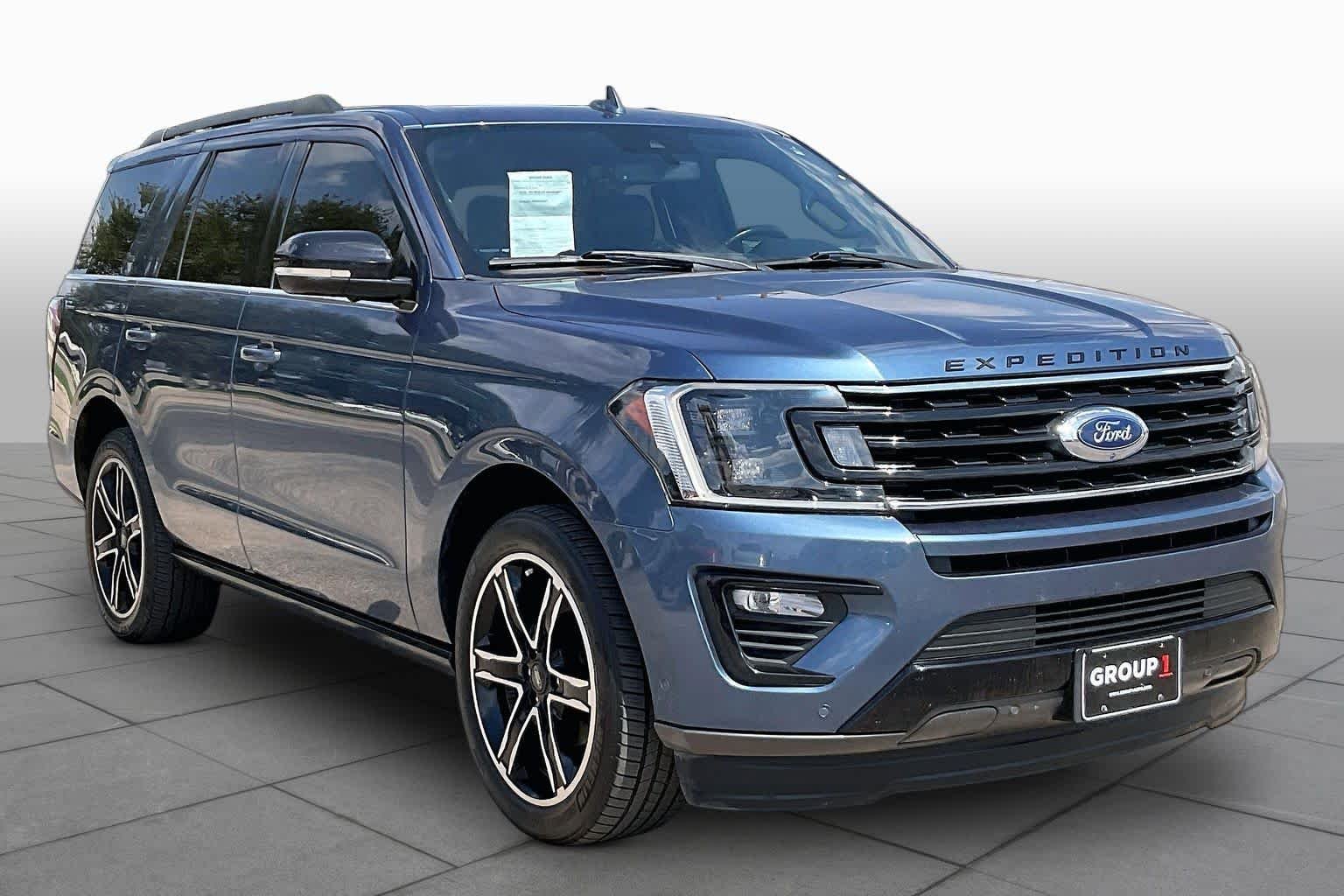 Used 2020 Blue Metallic Ford Limited image 3