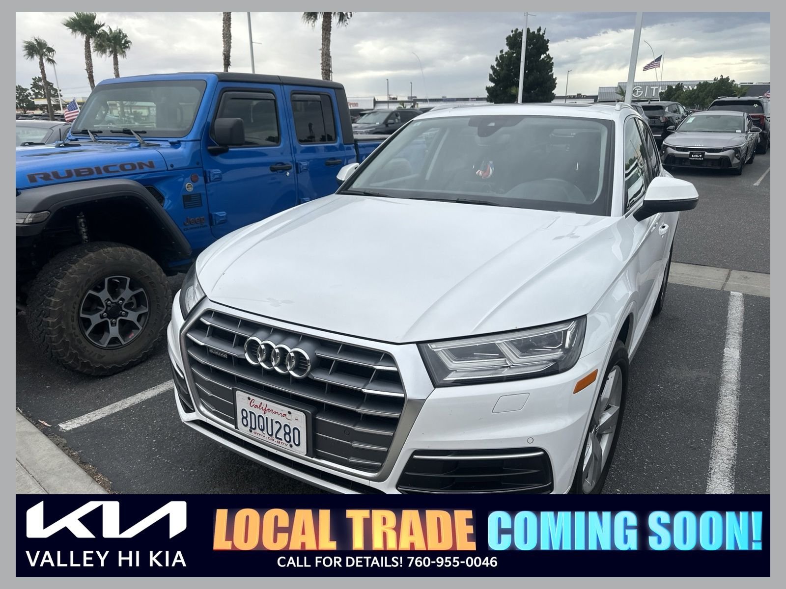 Used 2018 Ibis White Audi 2.0T Premium image 1
