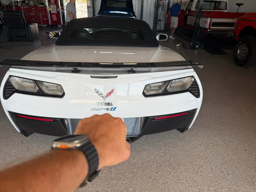 Used 2019 ARCTIC WHITE Chevrolet ZR1 3ZR image 5