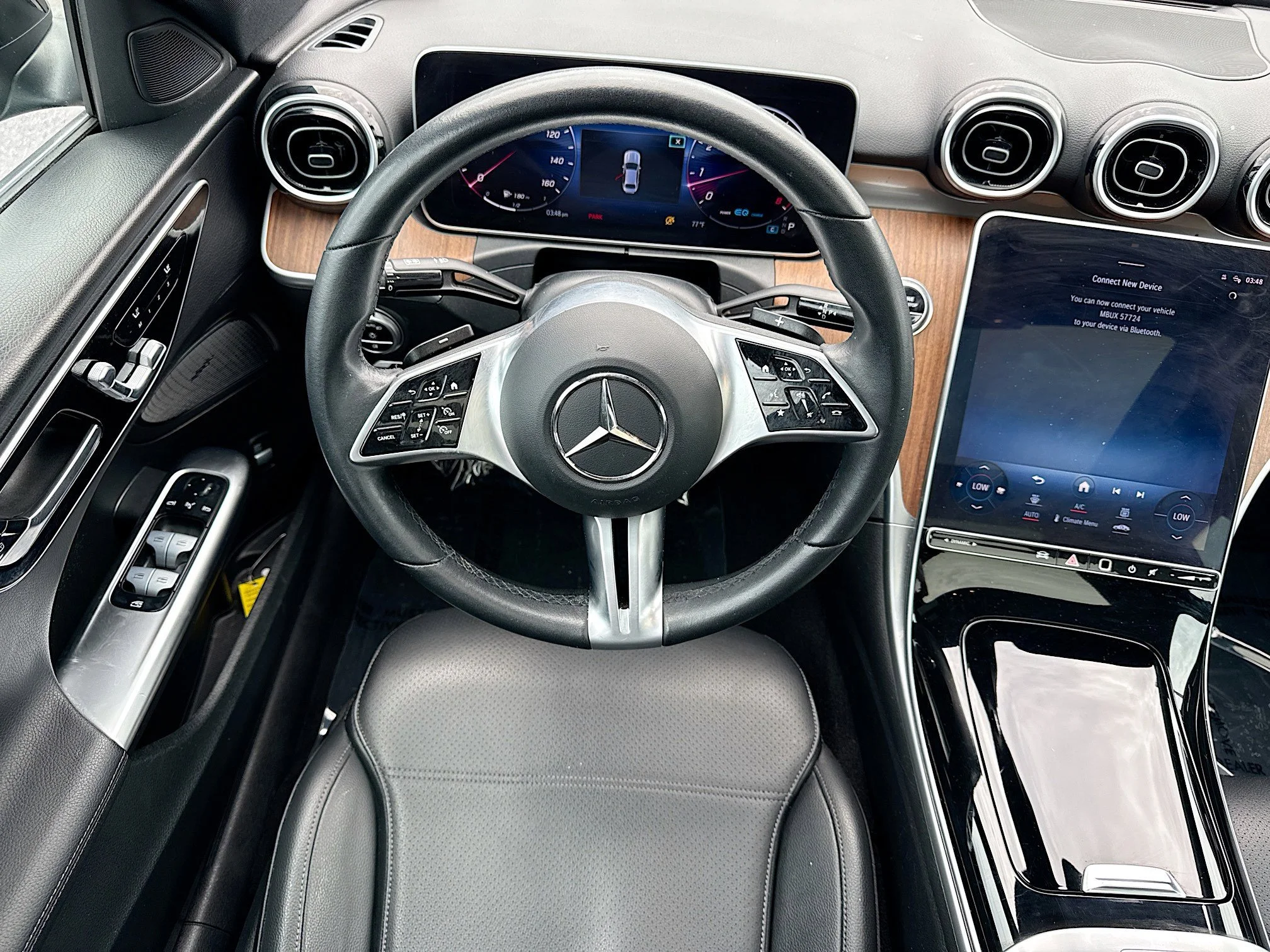 Used 2022 Obsidian Black Metallic Mercedes-Benz C 300 image 17