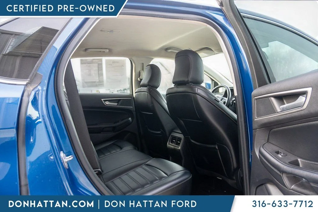 Certified Used 2022 Blue Ford SEL image 23