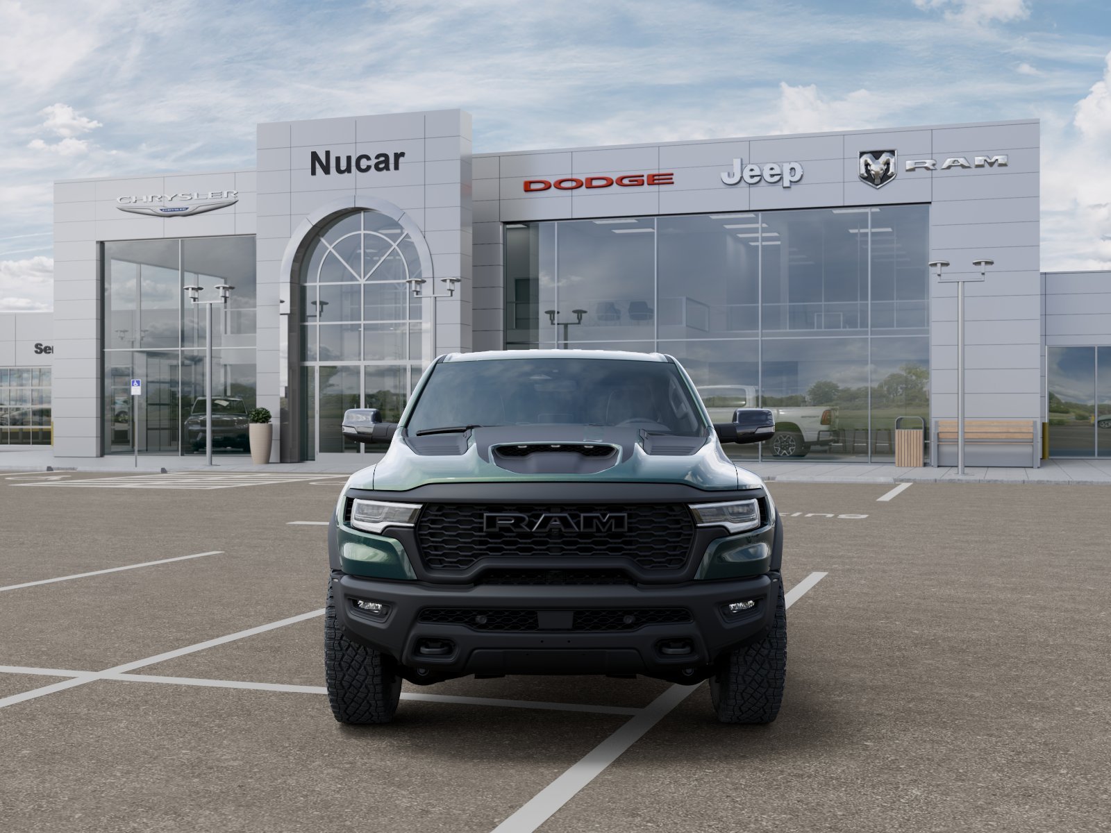 New 2027 Serrano-Green Metallic Exterior Paint RAM RHO image 6