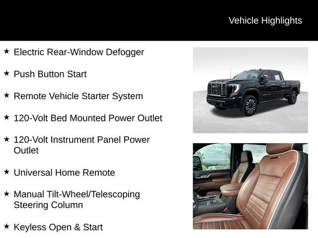 Used 2025 Onyx Black GMC Denali Ultimate image 14
