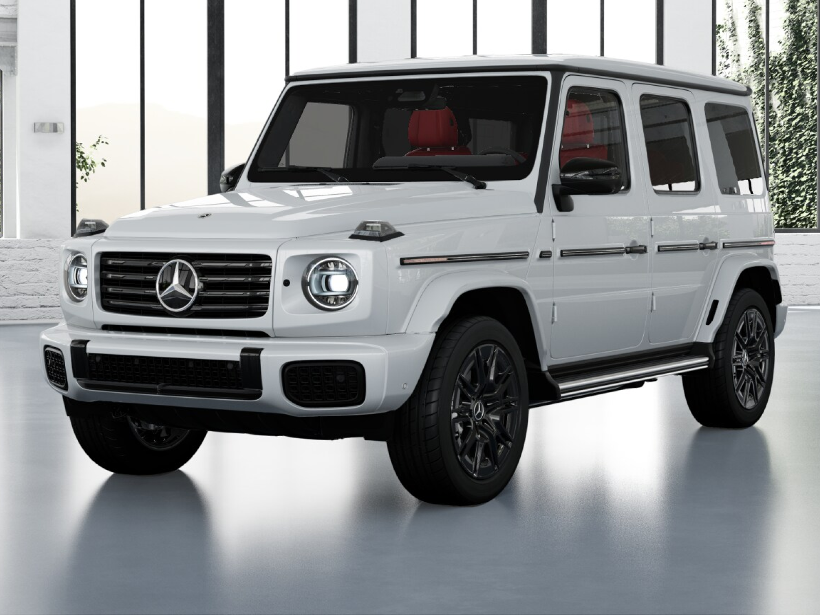 New 2027 MANUFAKTUR Moonlight White Metallic Mercedes-Benz G 580 image 1