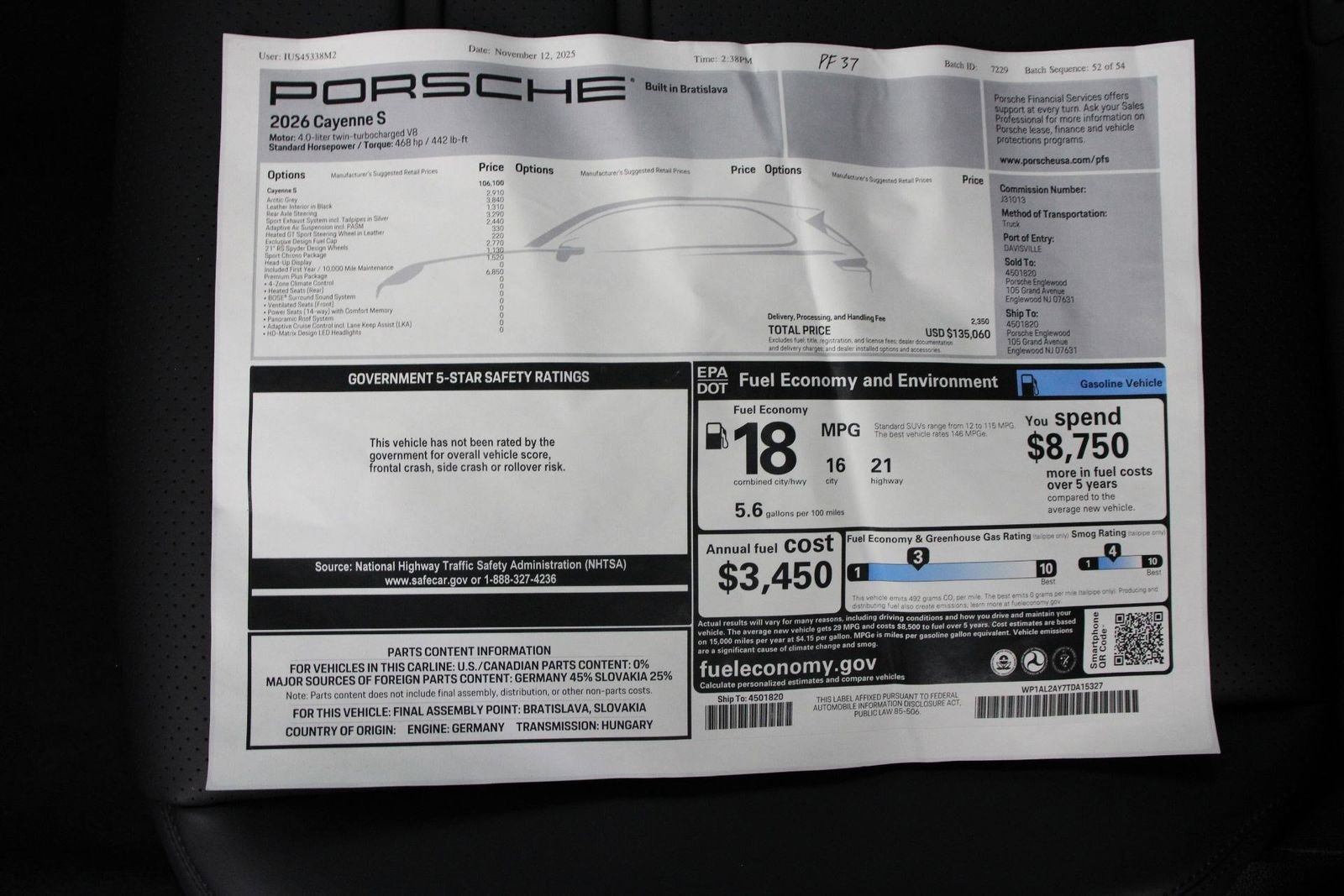 2026 Porsche Cayenne S - Photo 25
