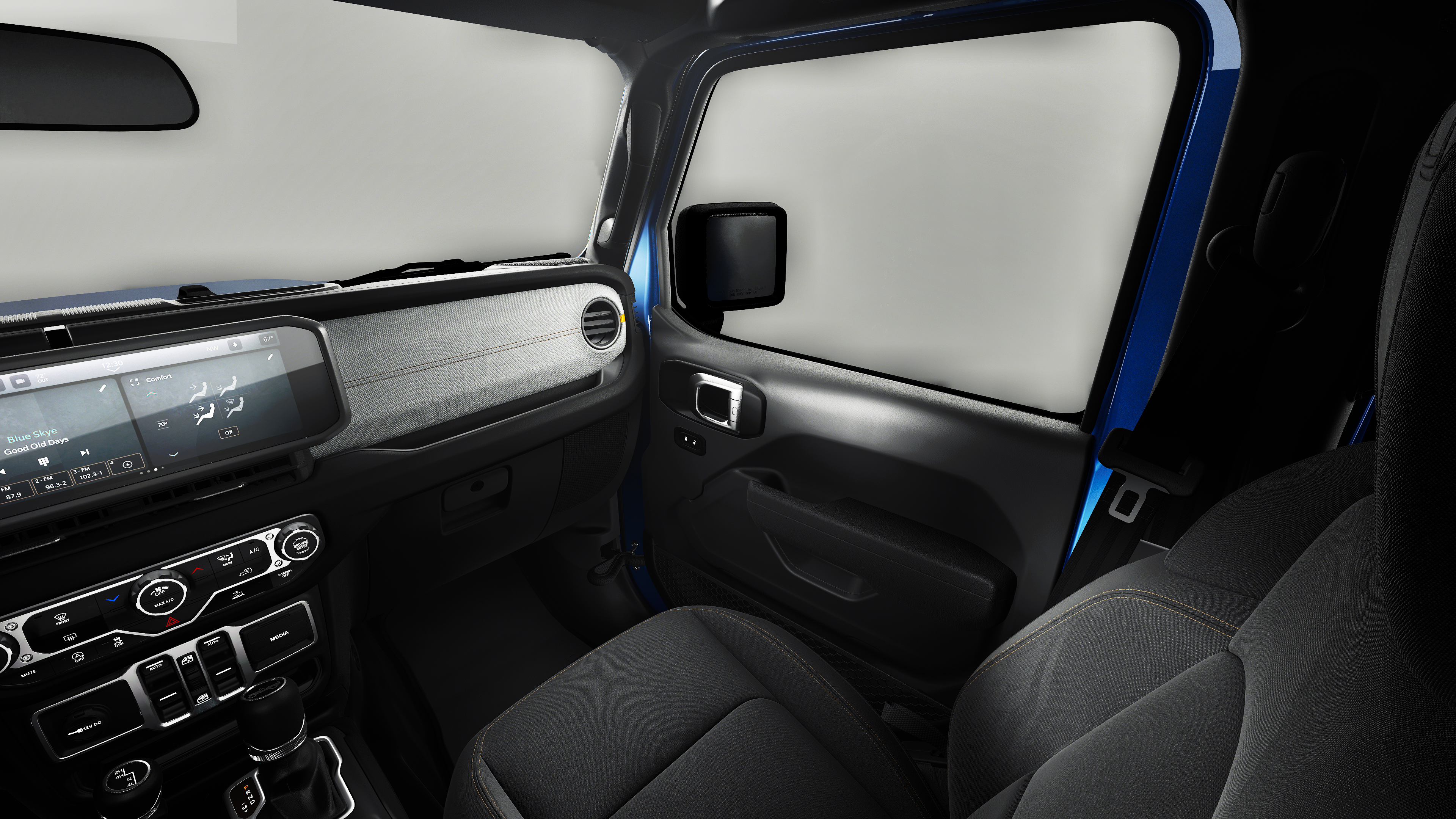 New 2027 Hydro Blue Pearl-Coat Paint Jeep Sport image 19