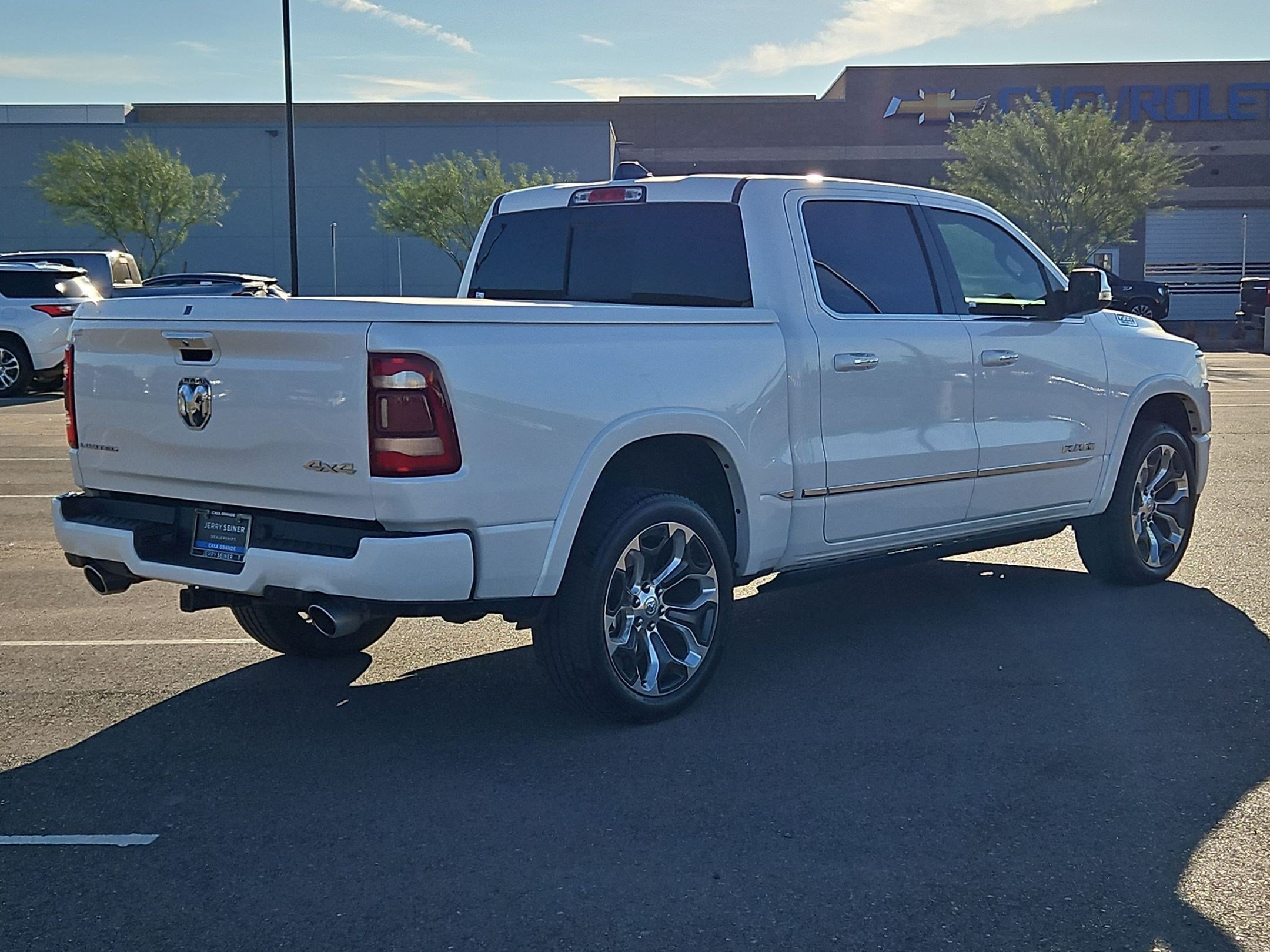Certified Used 2020 Off-white Ram Limited Crew Cab 4x4 5