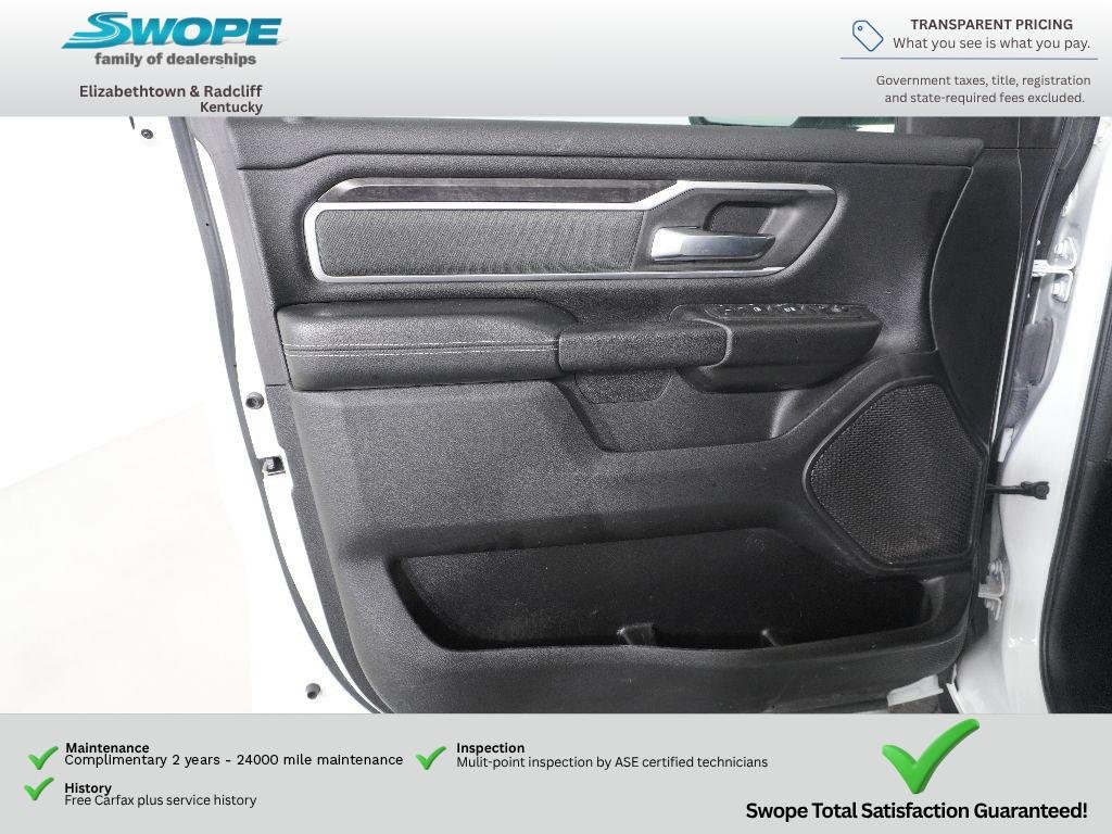 Used 2023 Bright White Clearcoat Ram Big Horn image 13