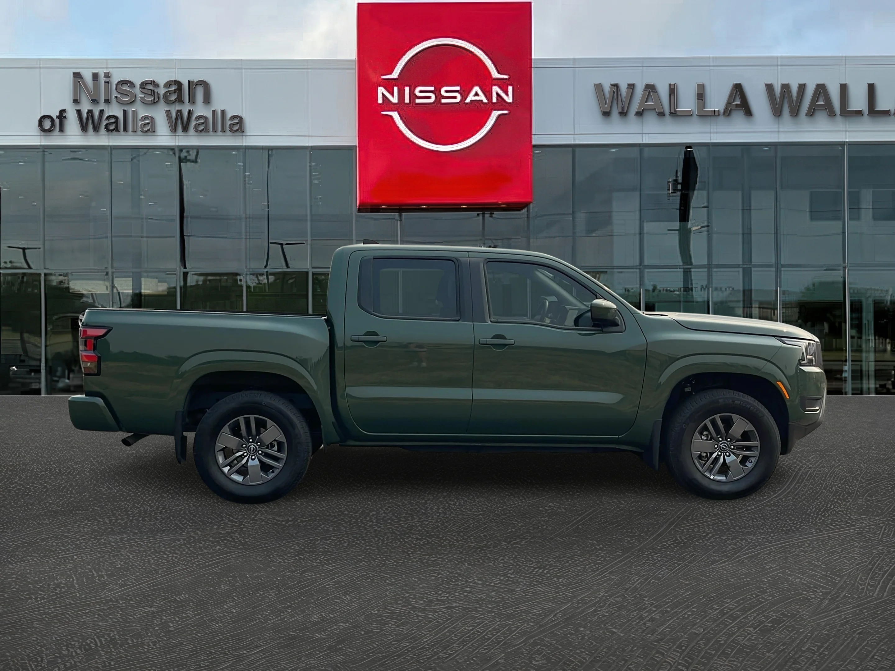 Used 2025 Tactical Green Metallic Nissan SV image 8