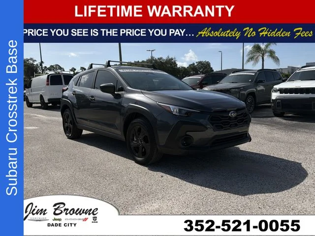 Used 2024 Gray Subaru Base image 1