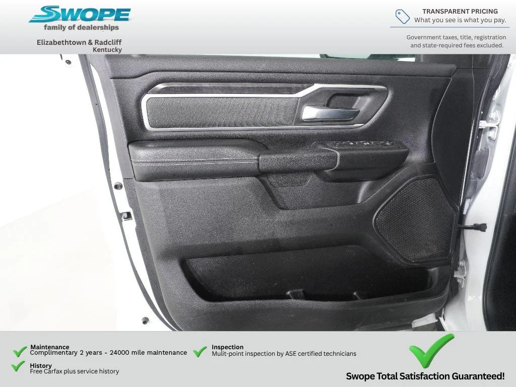 Used 2023 Bright White Clearcoat Ram Big Horn image 13