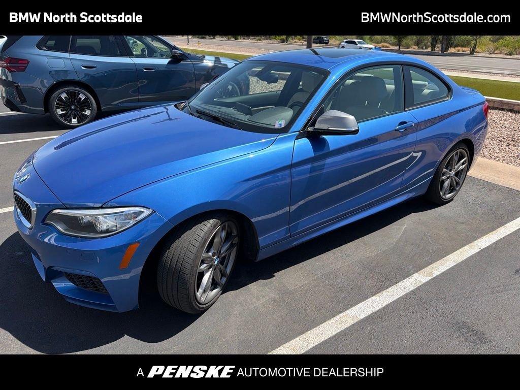 Used 2016 Estoril Blue Metallic BMW M235i xDrive image 1