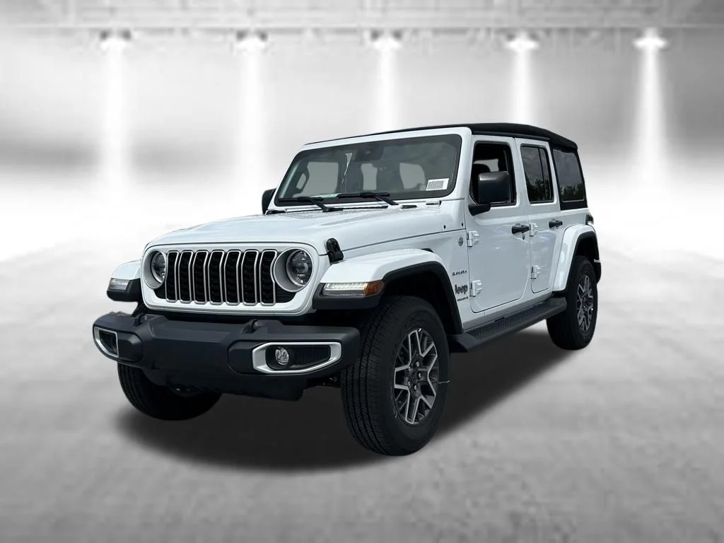 Used 2024 White Jeep Sahara image 2