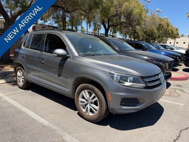 Used 2015 Volkswagen Tiguan S with VIN WVGAV7AX5FW562083 for sale in Las Vegas, NV