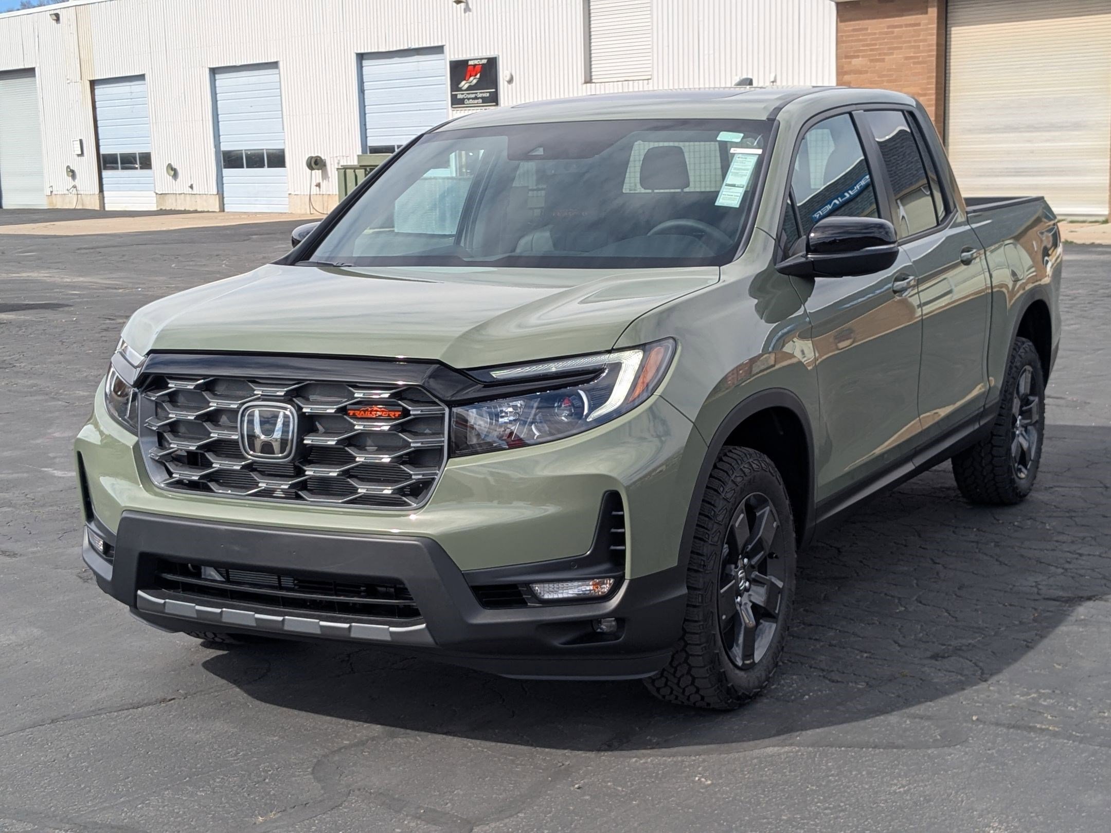 New 2026 Ash Green Metallic Honda TrailSport image 8