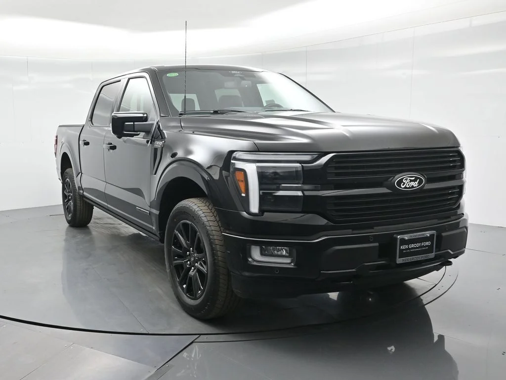 New 2025 Agate Black Metallic Ford Platinum image 53