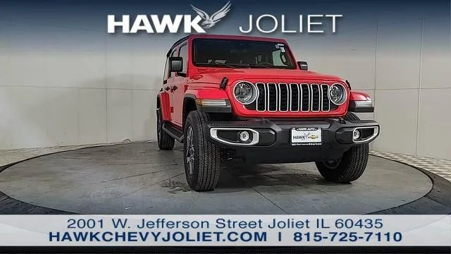 Used 2024 Red Jeep Sahara image 3