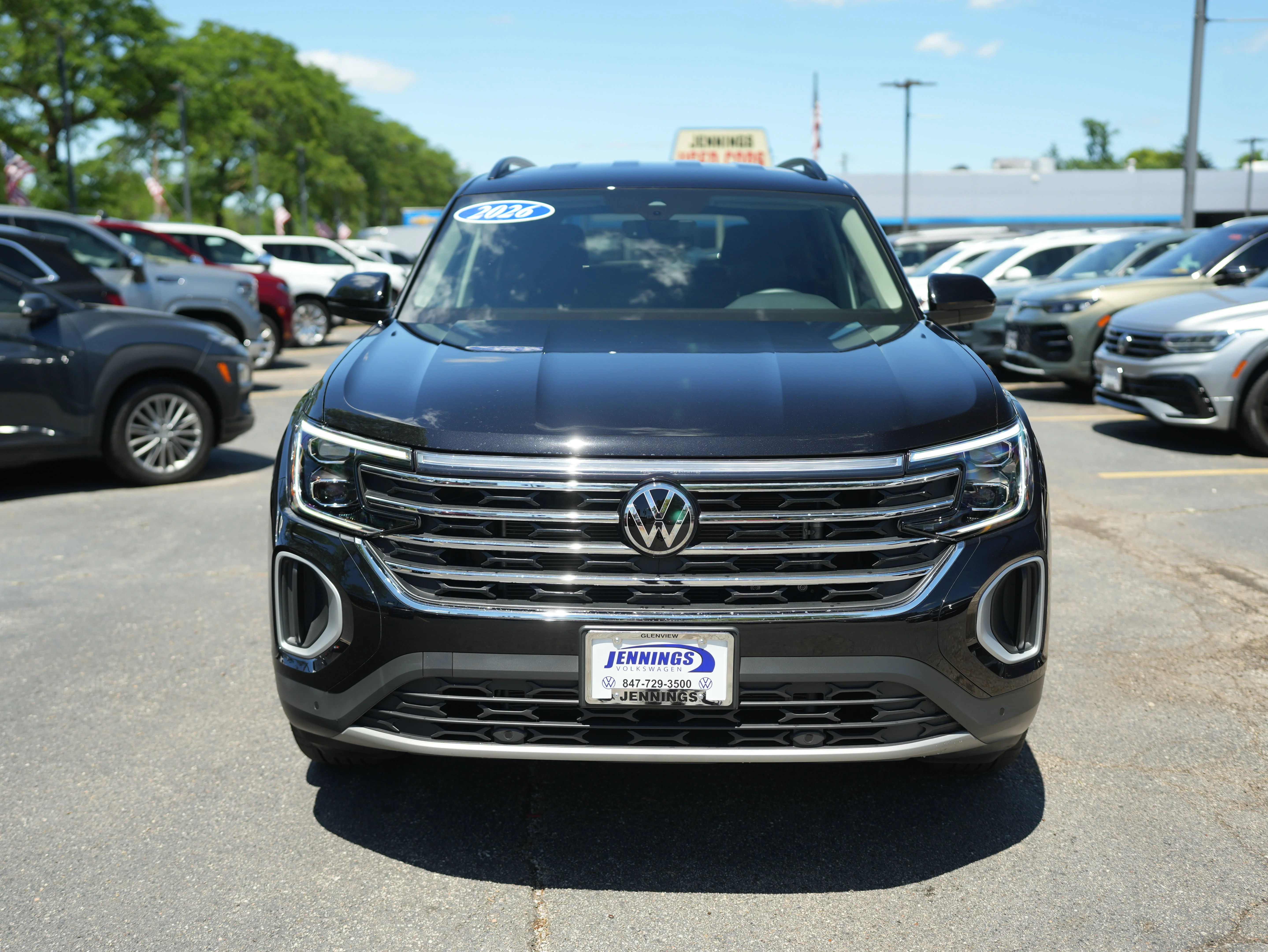Used 2026 Deep Black Pearl Volkswagen 2.0T SE w/Technology image 2