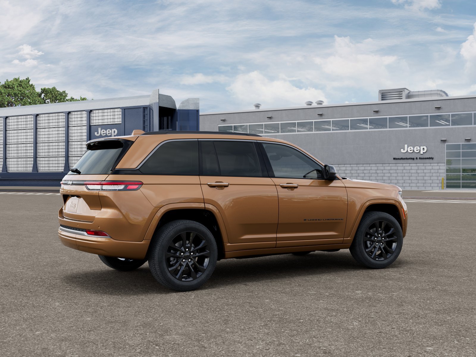 New 2026 Copper Shino Metallic Clear-Coat Exterior Paint Jeep Limited image 2