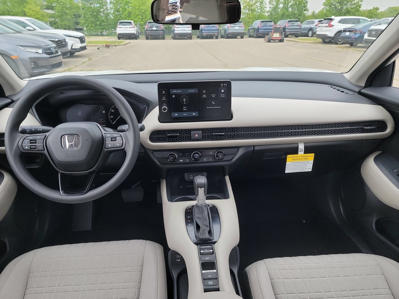 New 2027 Platinum White Pearl Honda LX image 9