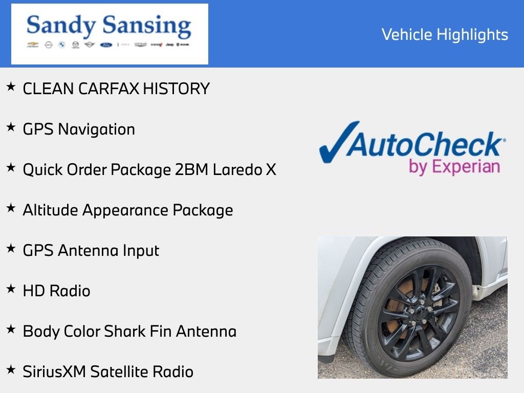 Used 2021 White Jeep Laredo X image 7