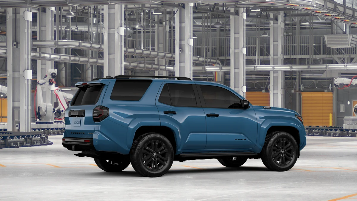 New 2026 Heritage Blue Toyota Platinum image 11
