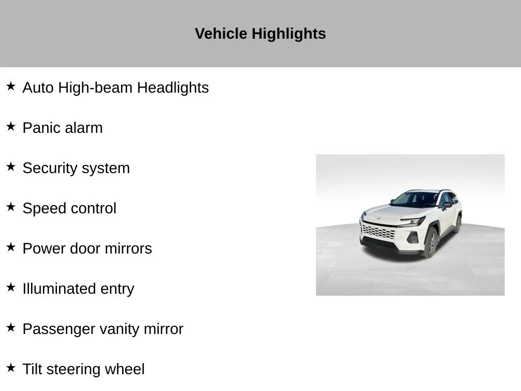 Used 2026 White Toyota LE image 15