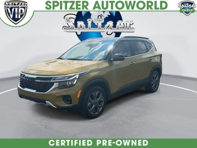 Used 2024 Green / Black Kia S image 4