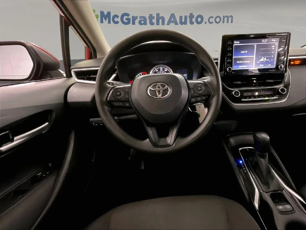 Used 2021 Red Toyota LE image 7