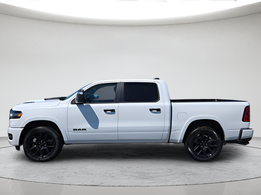 New 2026 Bright White Clear-Coat Exterior Paint RAM Laramie image 6