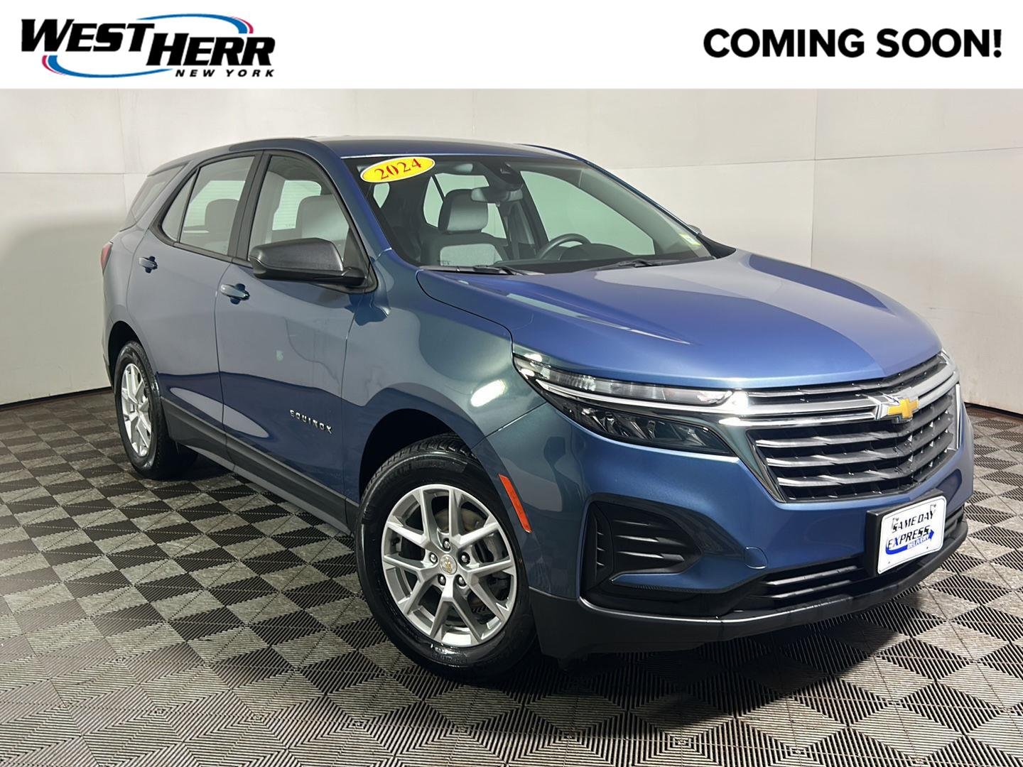 Used 2024 Lakeshore Blue Metallic Chevrolet LS image 1