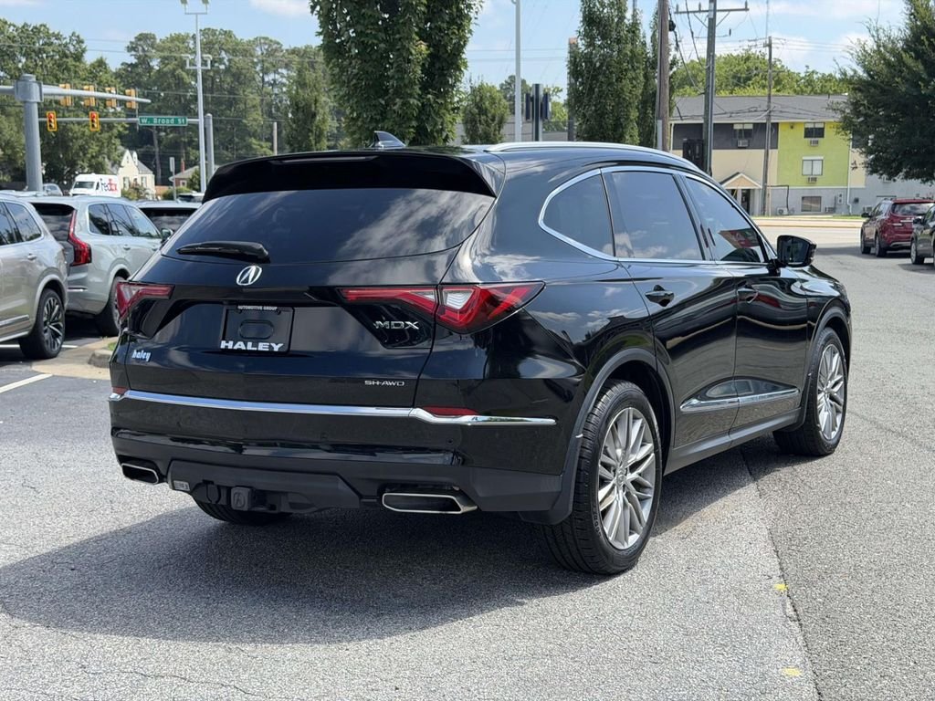 Used 2022 Black Acura Advance image 20