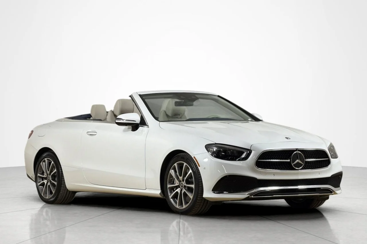 Used 2023 Polar White Mercedes-Benz E 450 image 7