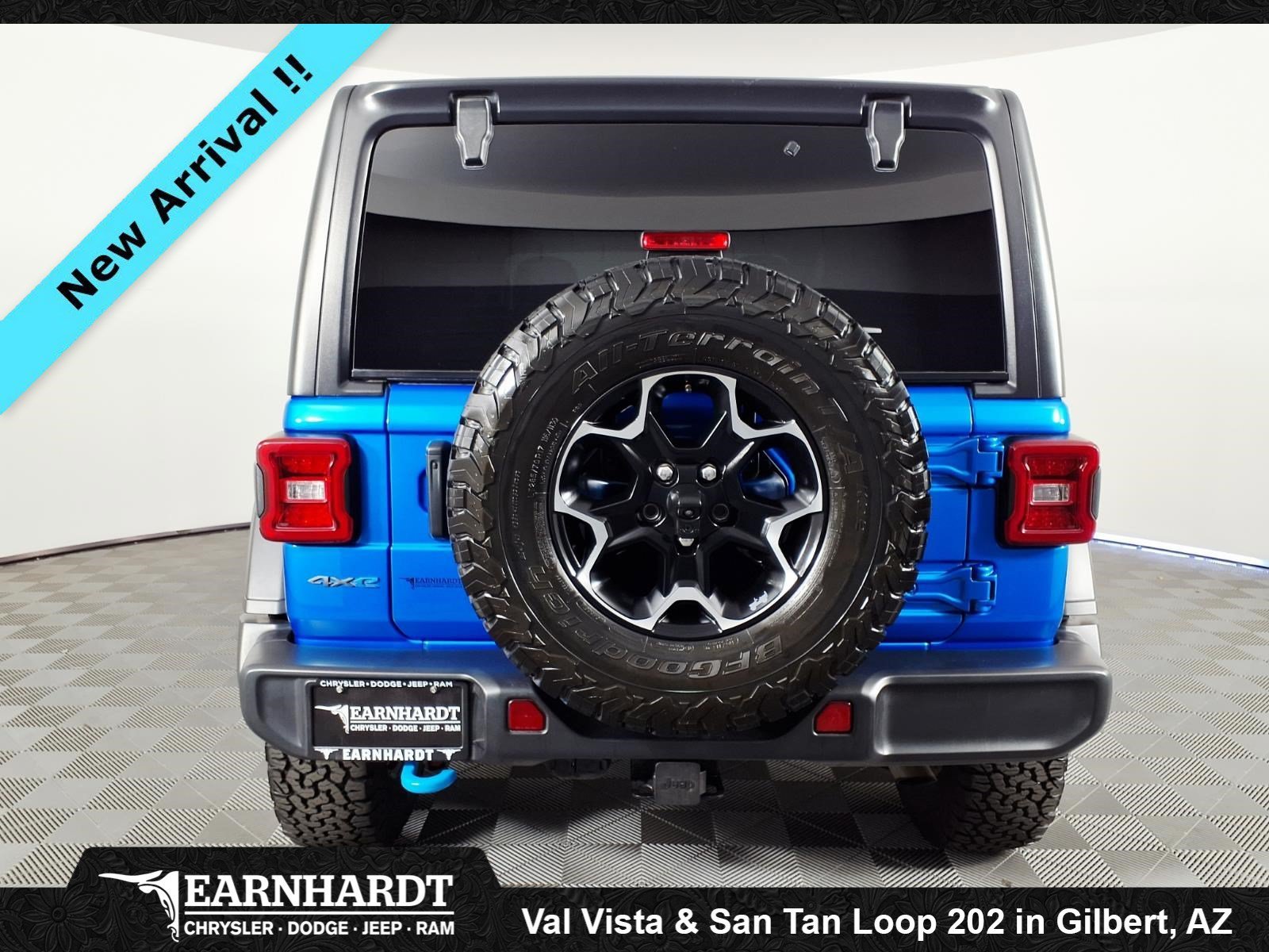Used 2021 Hydro Blue Pearlcoat Jeep Unlimited Rubicon image 5